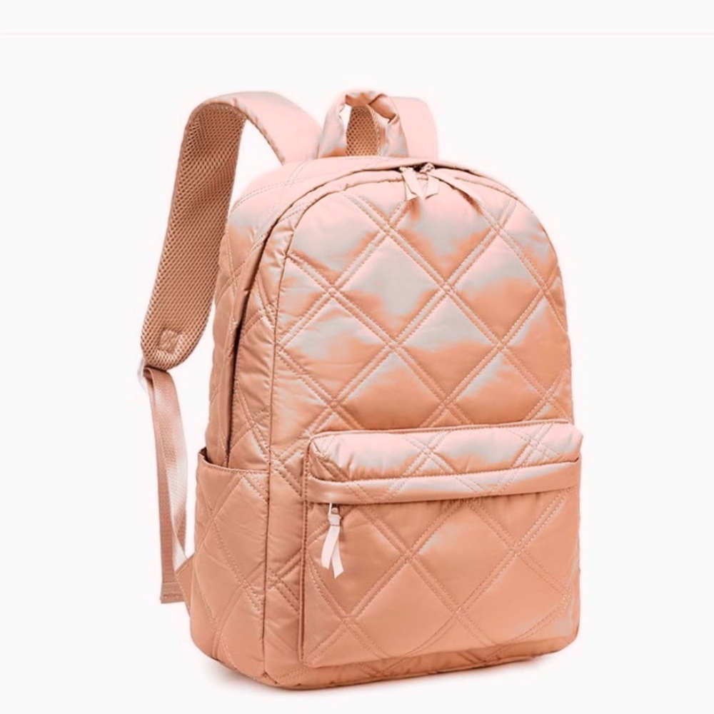 Quilted Rose Backpack